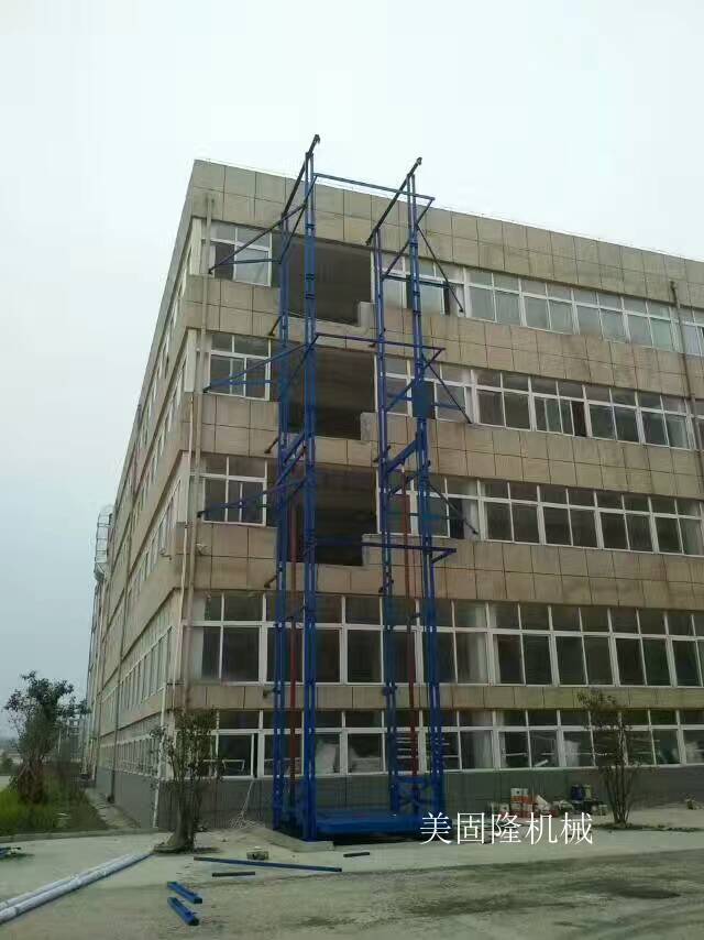 牡丹江室外双臂导轨式升降机厂家
