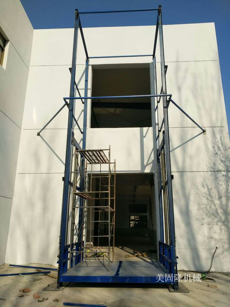 牡丹江仓库专用导轨式升降货梯价格