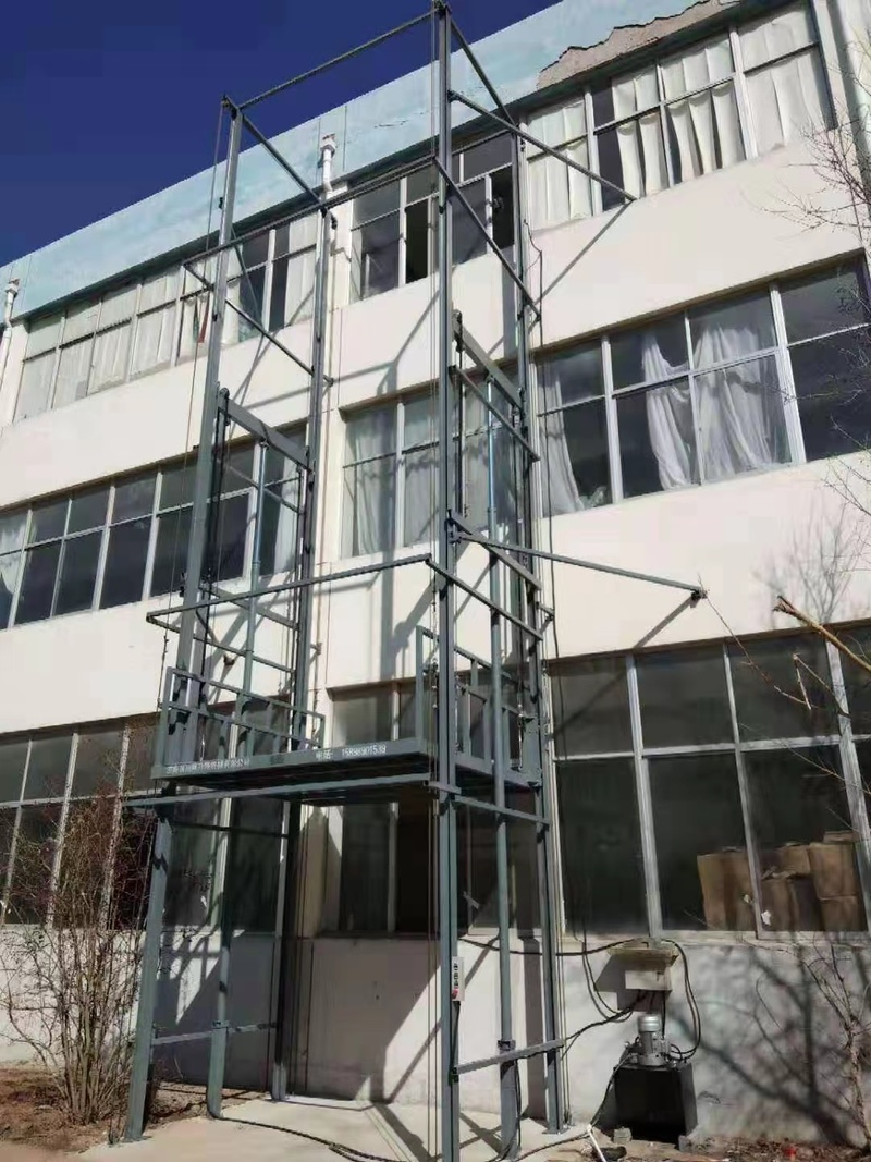 牡丹江室外贴墙货梯